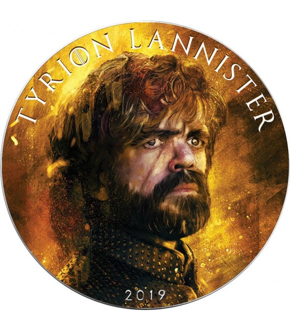 TYRION LANNISTER Game Of Thrones II GOT Walking Liberty 1 Oz Moneta