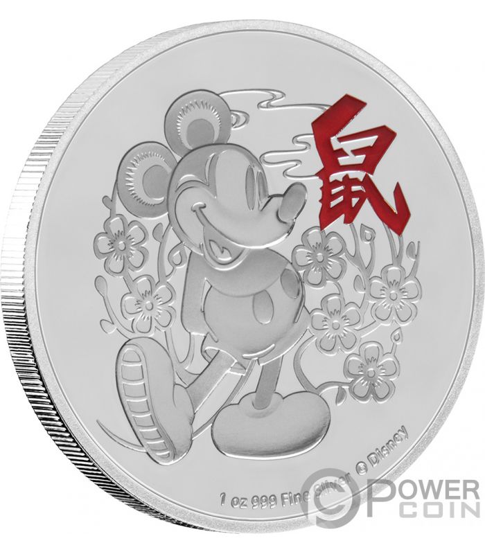 Year Of The Mouse Ratte Mickey Mouse Lunar Coin Collection Disney Oz