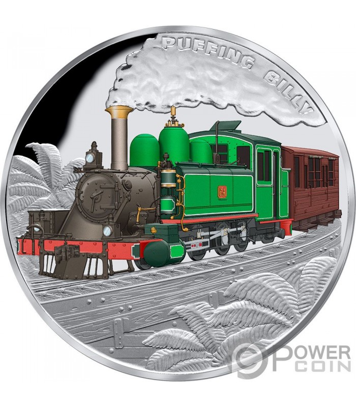 Puffing Billy Railway Th Anniversary Oz Monnaie Argent Niue