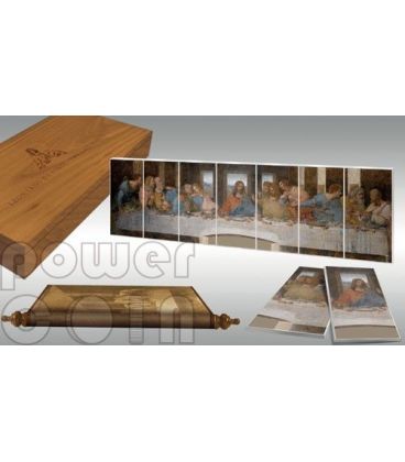 Last Supper Leonardo Da Vinci Giants Of Art Silber M Nze Set Niue