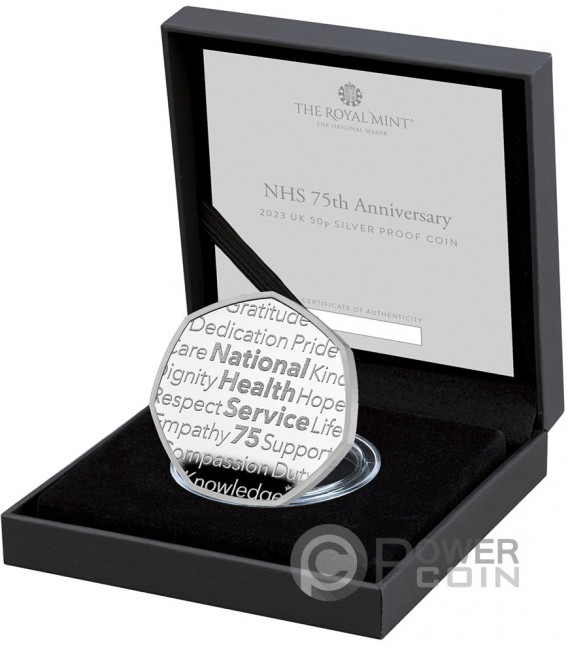 Nhs Anniversario Everyday Heroes Moneta Argento Pence United