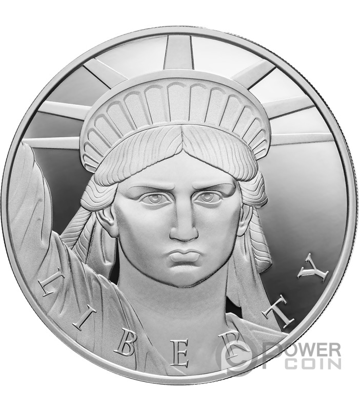 Statue Of Liberty Criptovaluta Oz Moneta Argento Satoshi United