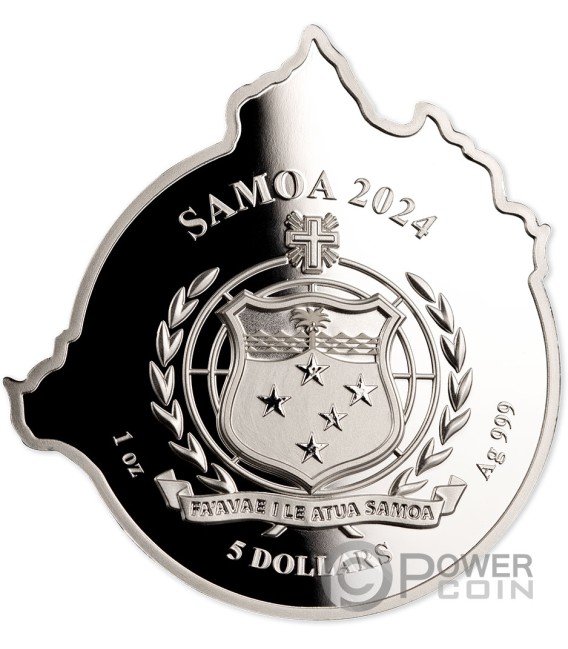 Chandra The Gathering Oz Silver Coin Samoa