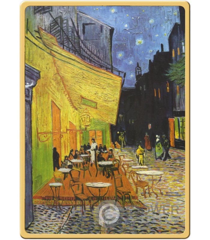 Cafe Terrace At Night Vincent Masterpieces Van Gogh Oz Monnaie Or