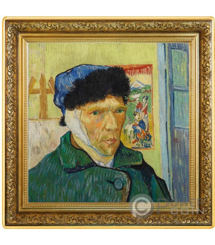 Self Portrait Bandaged Ear Jahrestag Vincent Van Gogh Oz Silber