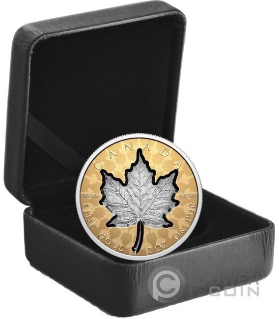 MAPLE LEAF Super Incuse Gold Coin 200 Canada 2024