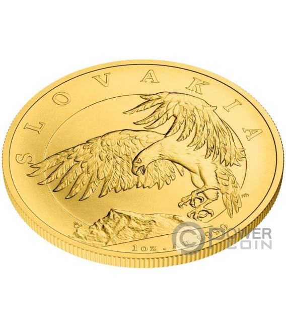 SLOVAK EAGLE 1 Oz Gold Münze 50 Niue 2024