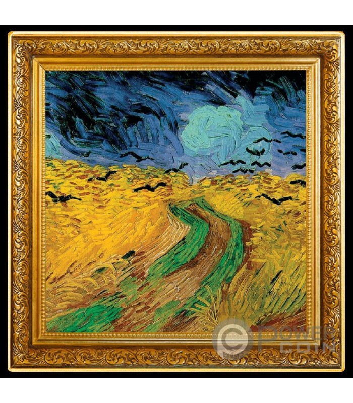 Wheatfield With Crows Geburtstag Vincent Van Gogh Oz Silber M Nze