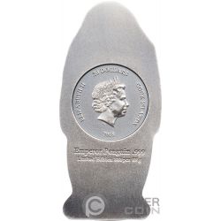 GECKO Natural Perspectives Shaped 1 Oz Monnaie Argent 5$ Palau 2018