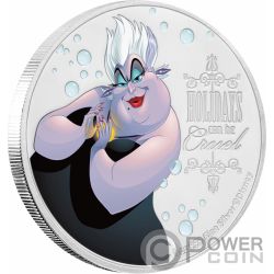 EVIL QUEEN Snow White Seven Dwarfs Disney Villains 1 Oz Silver