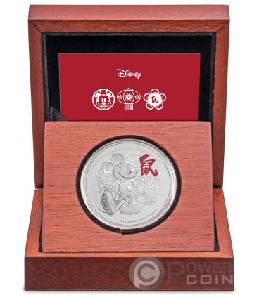 YEAR OF THE MOUSE Mickey Mouse Lunar Coin Collection Disney