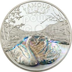 ANGEL OF LOVE Hologram Silver Coin 1000 Francs Cameroon 2010