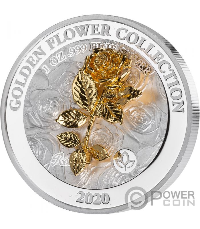 ROSE Golden Flower Collection 3D 1Oz 5 2020