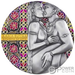 KAMA SUTRA II Moments of Love 3 Oz Silver Coin 3000 Francs ...