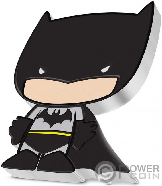 BATMAN Chibi DC Comics 1 Oz Silver Coin 2$ Niue 2020