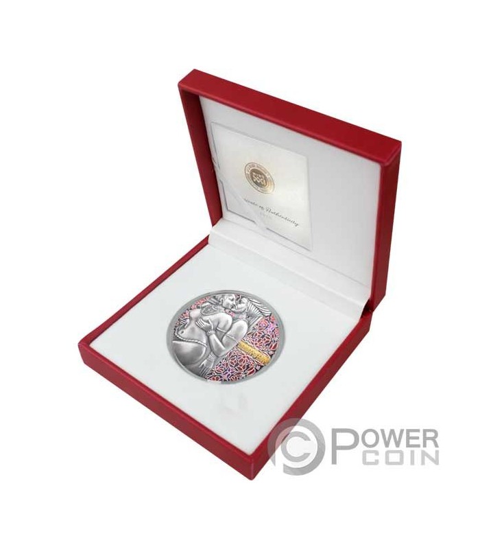 KAMA SUTRA II Moments of Love 3 Oz Silver Coin 3000 Francs 
