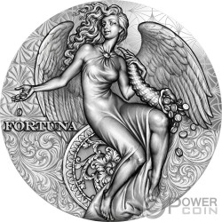 BIRTH OF VENUS Celestial Beauty 2 Oz Silver Coin 2000 Francs