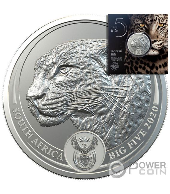 アンティークコイン 金貨 Cameroon 2017 Leopard Big Five 1000 Francs