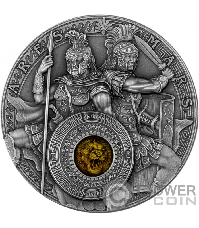 ARES AND MARS 2 Oz Coin 5 2021