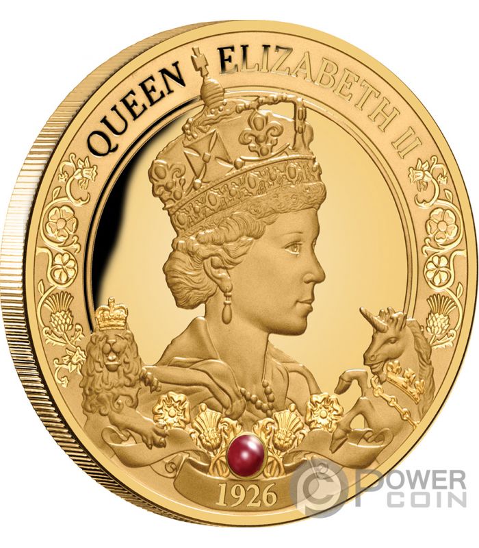 QUEEN ELIZABETH II 95th Birthday 1 Oz Gold Coin 100 Niue 2021