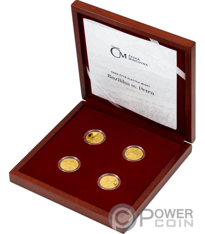 Red Gold Coin Box