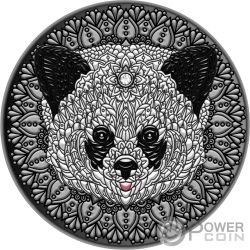 TIGER Mandala Art 2 Oz Silver Coin 5$ Niue 2022