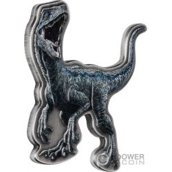 TYRANNOSAURUS REX Jurassic World 2 Oz Silver Coin 5 $ Niue 2021