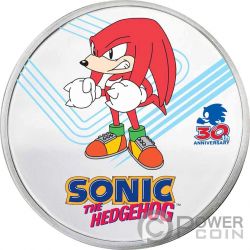 HEDGEHOG Sonic 30th Anniversary 1 Oz Gold Coin 250$ Niue 2021