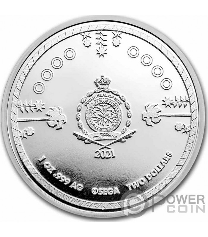 HEDGEHOG Proof Sonic 30th Anniversary 1 Oz Silver Coin 2$ Niue 2021