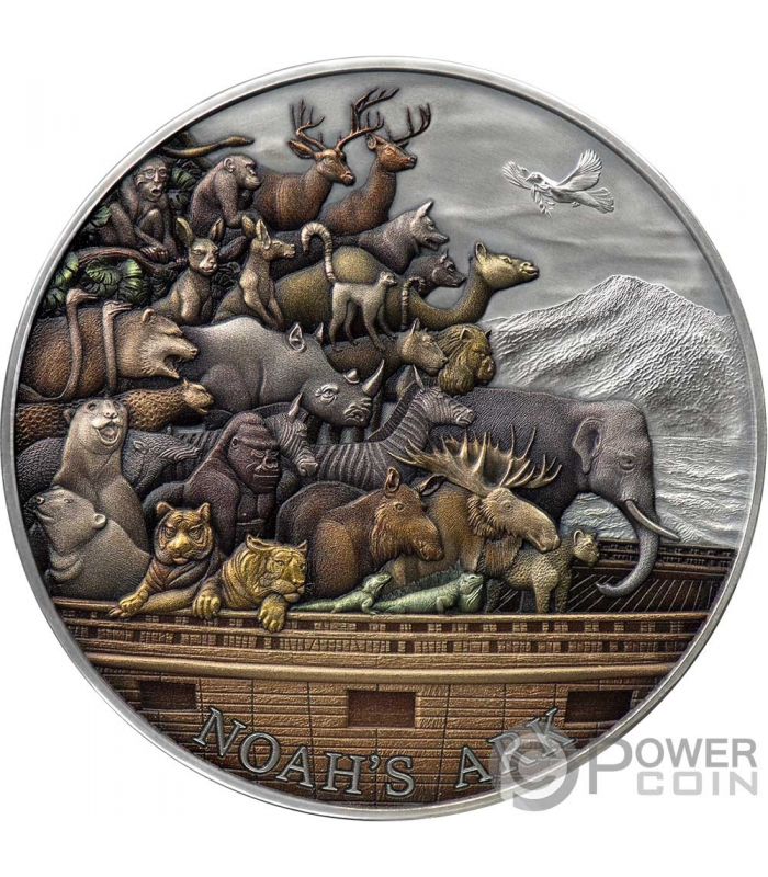 ARK OF NOAH 5 Oz Monnaie Argent 10 Tokelau 2021