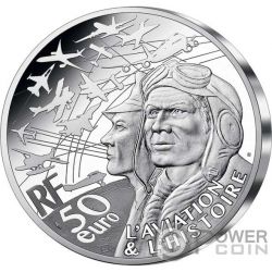 ALPHA JET Aviation and History Silver Coin 10 France 2021