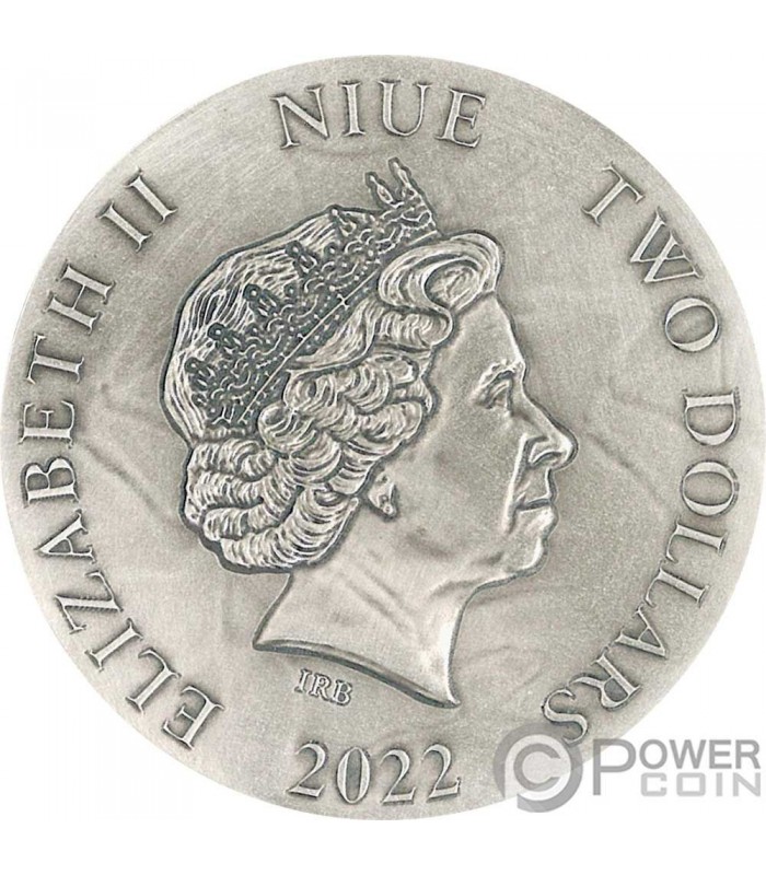 new VERSACE Demi Medusa Reversible black white silver gold coin