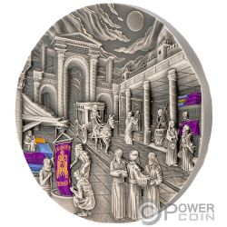 BABYLON Lost Civilizations 5 Oz Silver Coin 20$ Palau 2022