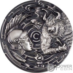 SCYLLA AND CHARYBDIS Evil Within 3 Oz Silver Coin 20$ Palau 2020