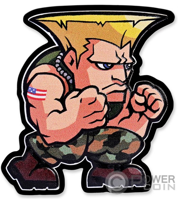 Flash art of guile from street fighter