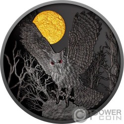 HEDGEHOG Night Hunters Silver Coin 500 Francs CFA Cameroon 2023