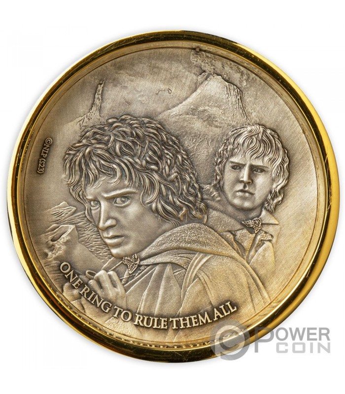 ONE RING Lord of the Rings 3 Oz C o M 5 Samoa 2023