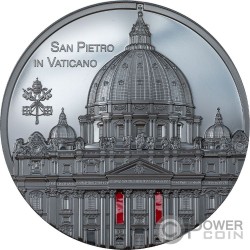 TIFFANY ART METROPOLIS Paris 3 Oz Silver Coin 20$ Palau 2021
