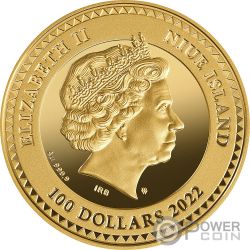 DUNG BEETLE Scarab Luck Silver Coin 2$ Niue 2022