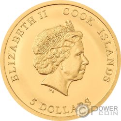 IN MEMORIAM QUEEN ELIZABETH II 1 Oz Silver Coin 5$ Cook Islands 2022