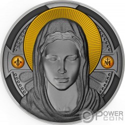 JESUS CHRIST Savior 2 Oz Silver Coin 2000 Francs Cameroon 2021