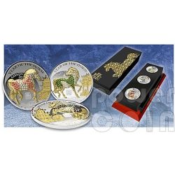 SNAKE PAVE 3D Lunar Year Silver Coin 500 Francs Rwanda 2013