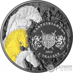 FOUR HORSEMEN OF THE APOCALYPSE 5 Oz Silver Coin 12$ Niue 2022