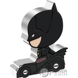 BATMAN Mega Chibi 2 Oz Moneda Plata 5$ Niue 2023