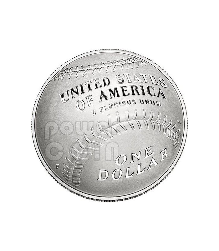 NATIONAL BASEBALL Hall of Fame Proof 1 Dollar 2014