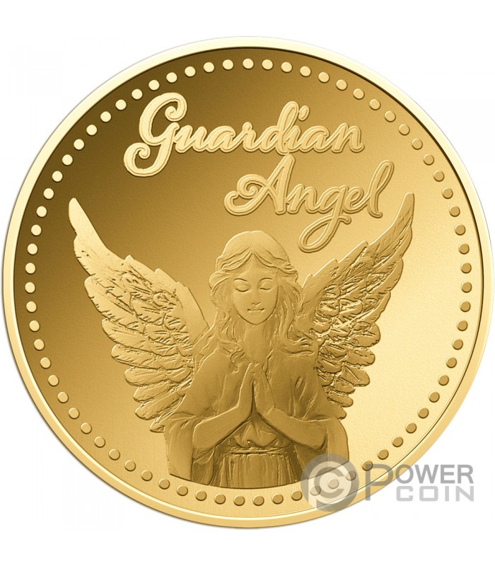 GUARDIAN ANGEL 1/1000 Oz Gold Coin 3000 Francs Chad 2023