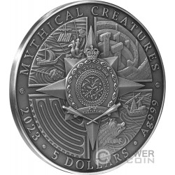 WISLAWA SZYMBORSKA Polish Nobel Prize Winners 1 Oz Silver Coin 1$ Niue 2023