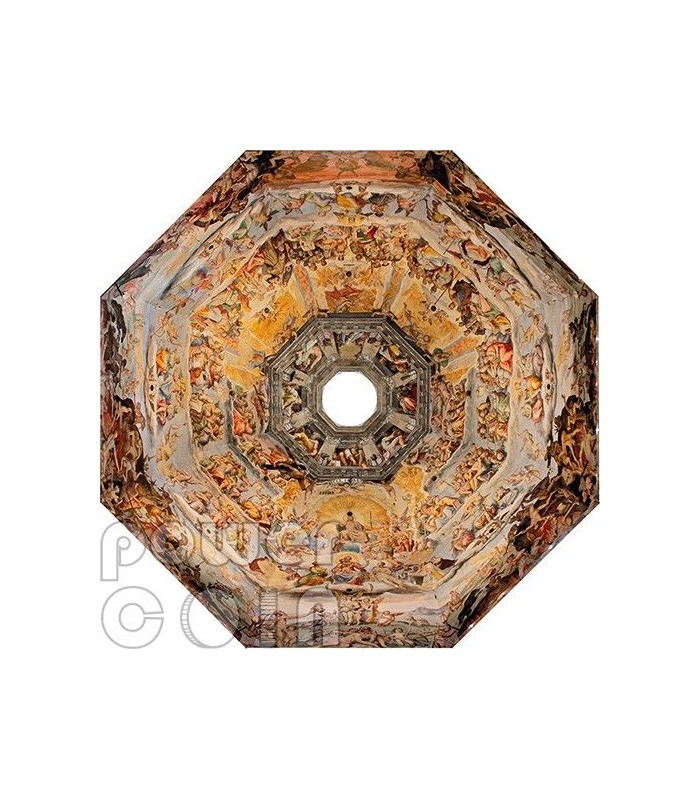 Fresco Under The Dome Florence Cathedral Brunelleschi Vasari Silber