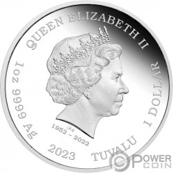 WISLAWA SZYMBORSKA Polish Nobel Prize Winners 1 Oz Silver Coin 1$ Niue 2023