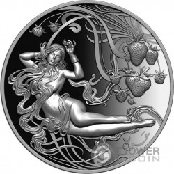 WISLAWA SZYMBORSKA Polish Nobel Prize Winners 1 Oz Silver Coin 1$ Niue 2023